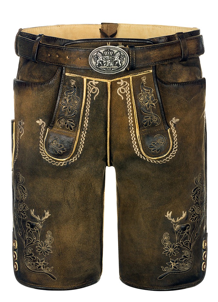 Men Short Lederhosen